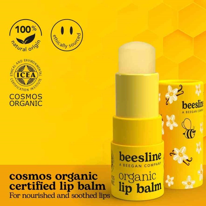 Beesline Organic Lip Balm Vanilla 4.5g